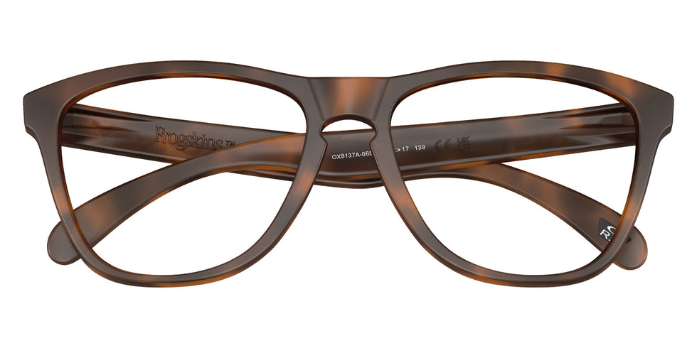 OAKLEY OX8137A Frogskins��� (Low Bridge Fit) 813706 55 - Matte Brown Tortoise #id:ox8137a813706_s:104120