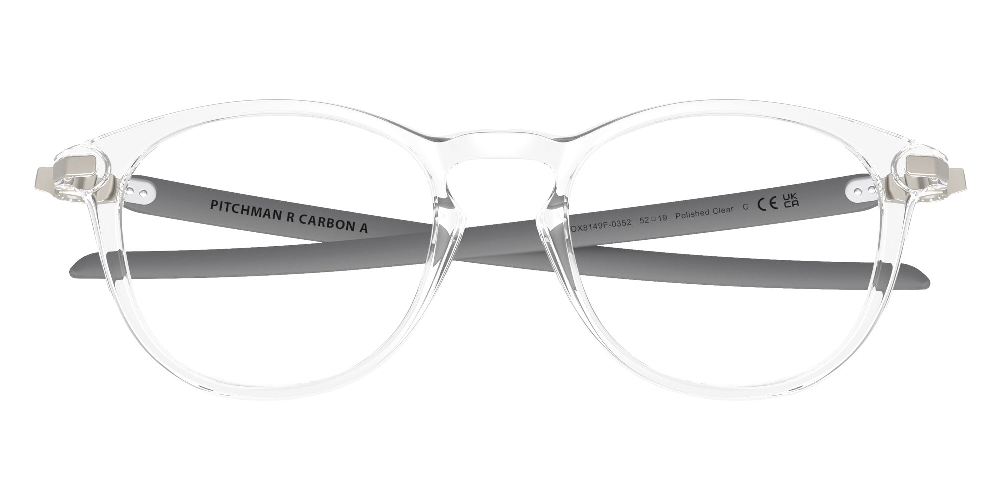 OAKLEY OX8149F Pitchman��� R Carbon (Low Bridge Fit) 814903 50 - Polished Clear #id:ox8149f814903_s:100120