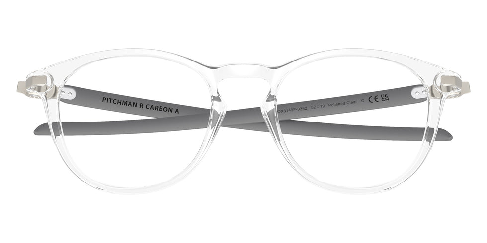 OAKLEY OX8149F Pitchman��� R Carbon (Low Bridge Fit) 814903 50 - Polished Clear #id:ox8149f814903_s:100120