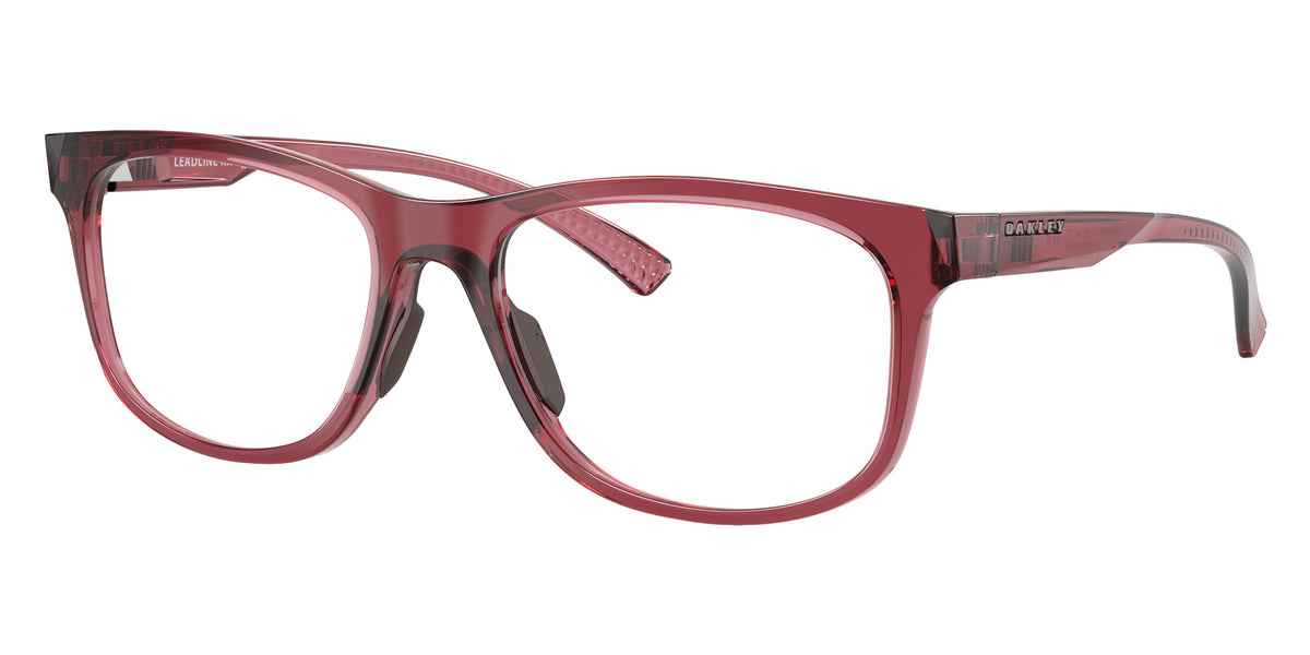 OAKLEY OX8175 Leadline Basecamp Collection 817511 52 - Transparent Iron Red #id:ox8175817511_s:100105