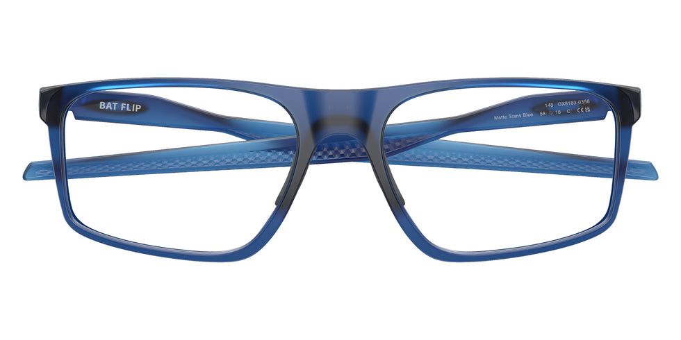 OAKLEY OX8183 Bat Flip 818303 54 - Matte Transparent Blue #id:ox8183818303_s:104120