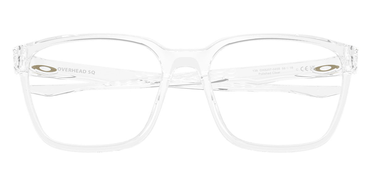 OAKLEY OX8207 Overhead SQ 820704 54 - Polished Clear #id:ox8207820704_s:118125