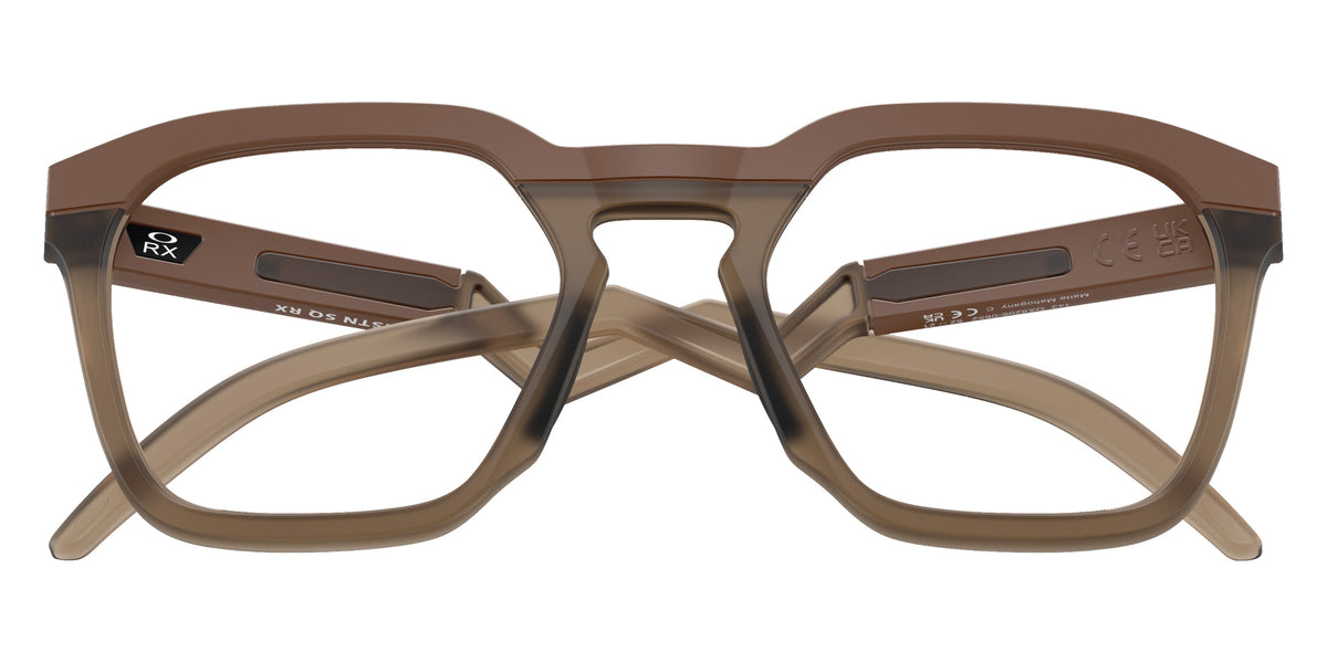 OAKLEY OX8208 HSTN SQ Obscura Collection 820806 52 - Matte Mahogany #id:ox8208820806_s:100125