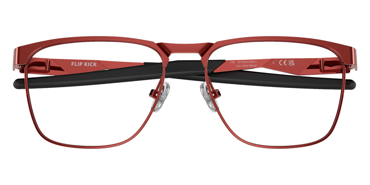 OAKLEY OY3003 Flip Kick (Youth Fit) 300306 49 - Iron Red Metal #id:oy3003300306_s:100125