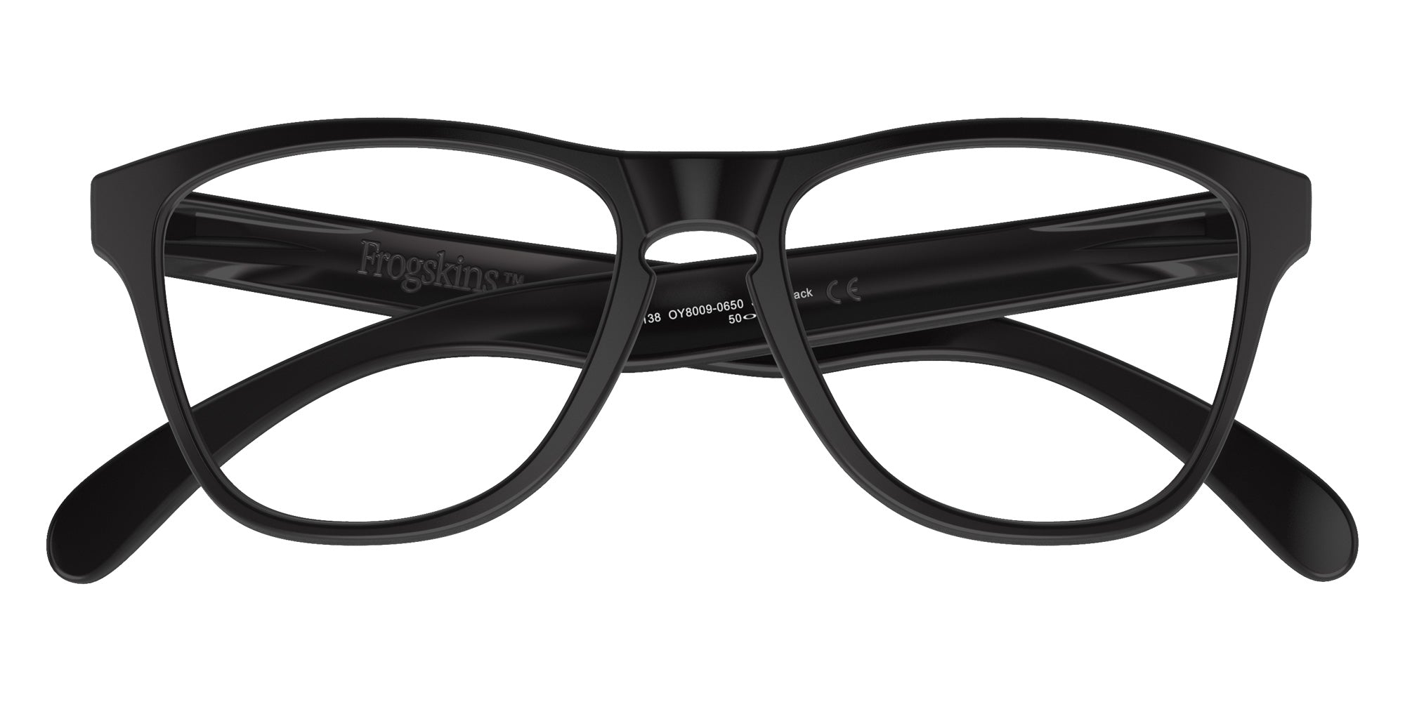OAKLEY OY8009 Frogskins��� XS (Youth Fit) 800906 50 - Satin Black #id:oy8009800906_s:100125