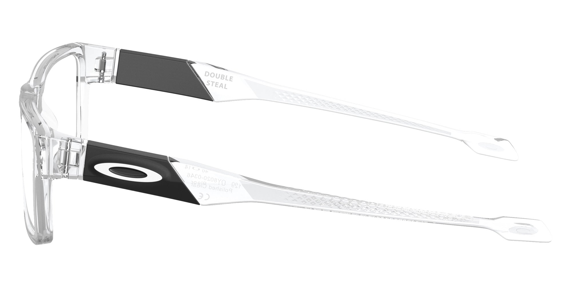 OAKLEY OY8020 Double Steal (Youth Fit) 802003 48 - Polished Clear #id:oy8020802003_s:102110