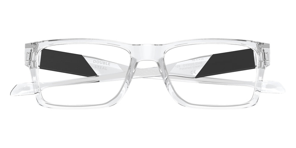 OAKLEY OY8020 Double Steal (Youth Fit) 802003 48 - Polished Clear #id:oy8020802003_s:102120