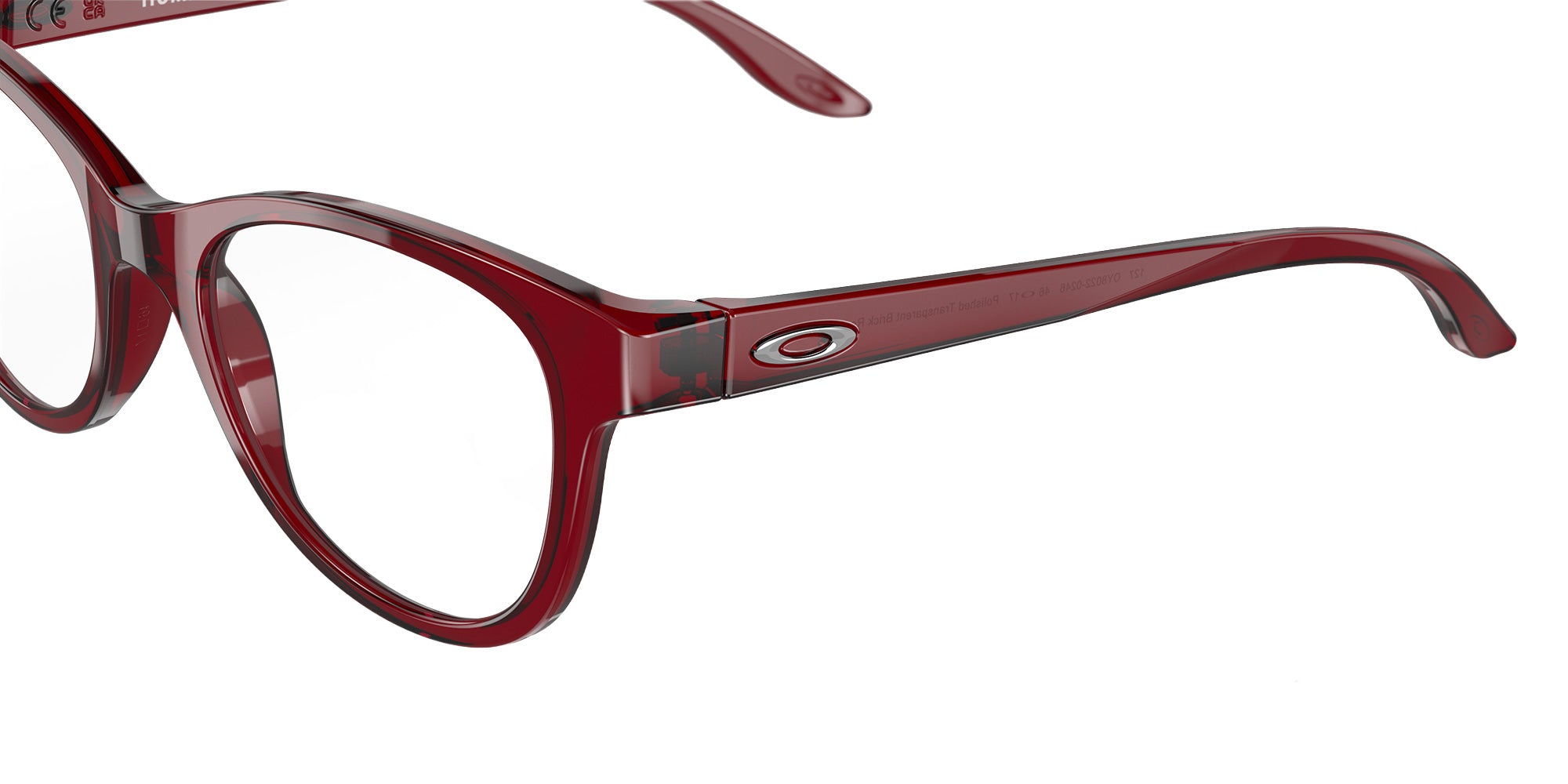 OAKLEY OY8022 Humbly (Youth Fit) 802202 44 - Polished Transparent Brick Red #id:oy8022802202_s:102130
