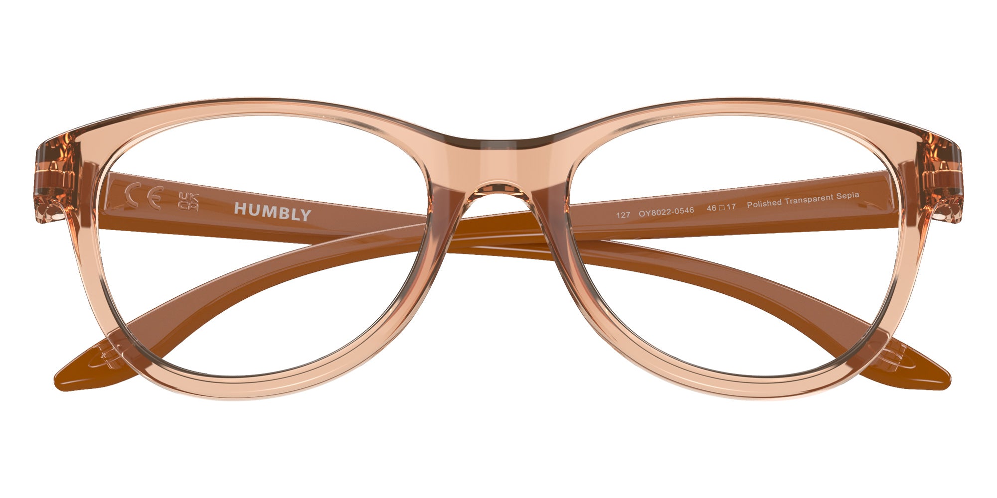 OAKLEY OY8022 Humbly (Youth Fit) Coalesce 802205 44 - Polished Transparent Sepia #id:oy8022802205_s:100120