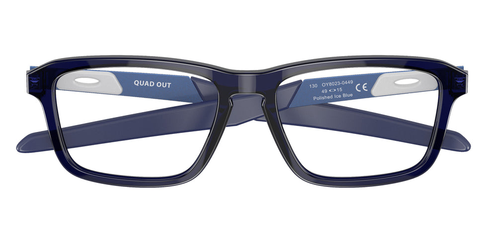 OAKLEY OY8023 Quad Out (Youth Fit) 802304 49 - Polished Ice Blue #id:oy8023802304_s:104120