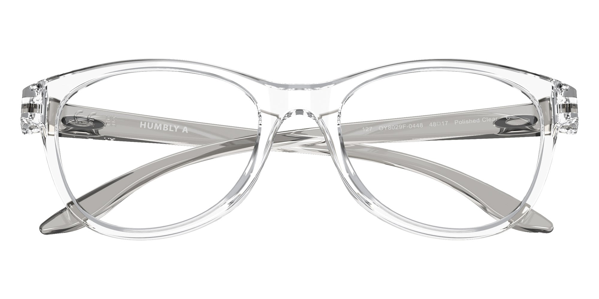 OAKLEY OY8029F Humbly (Low Bridge Fit) 802904 46 - Polished Clear #id:oy8029f802904_s:112120