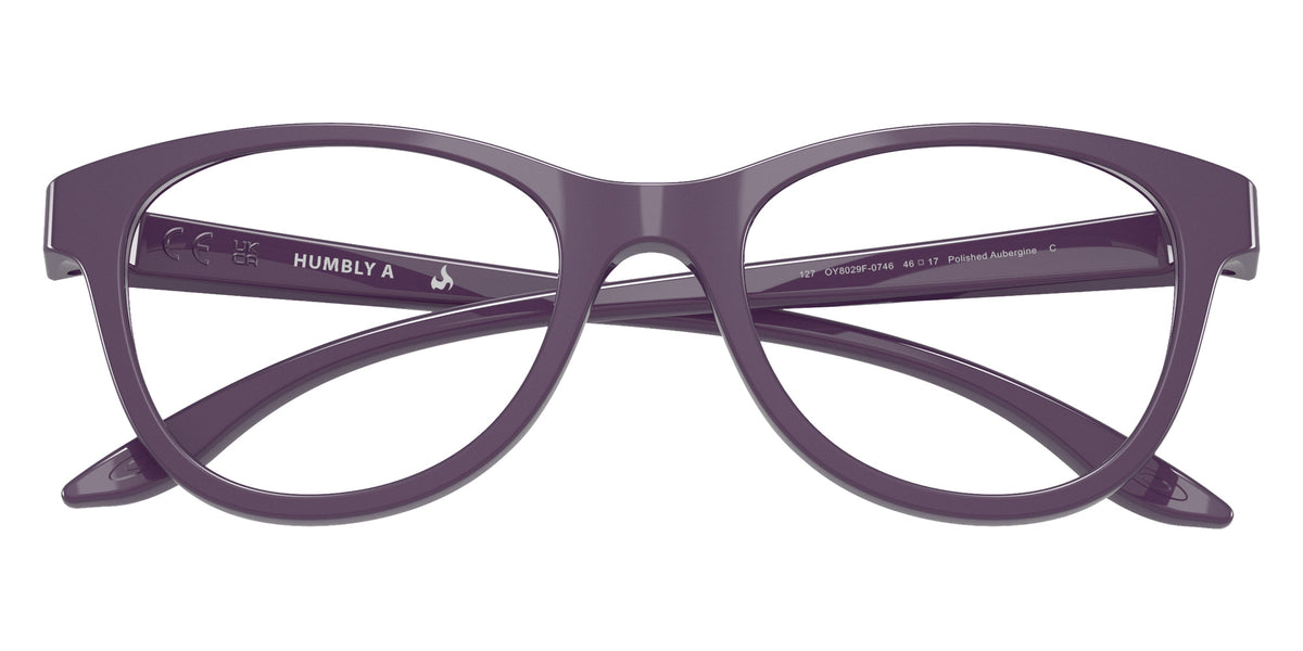 OAKLEY OY8029F Humbly (Low Bridge Fit) 802907 46 - Polished Aubergine #id:oy8029f802907_s:100125