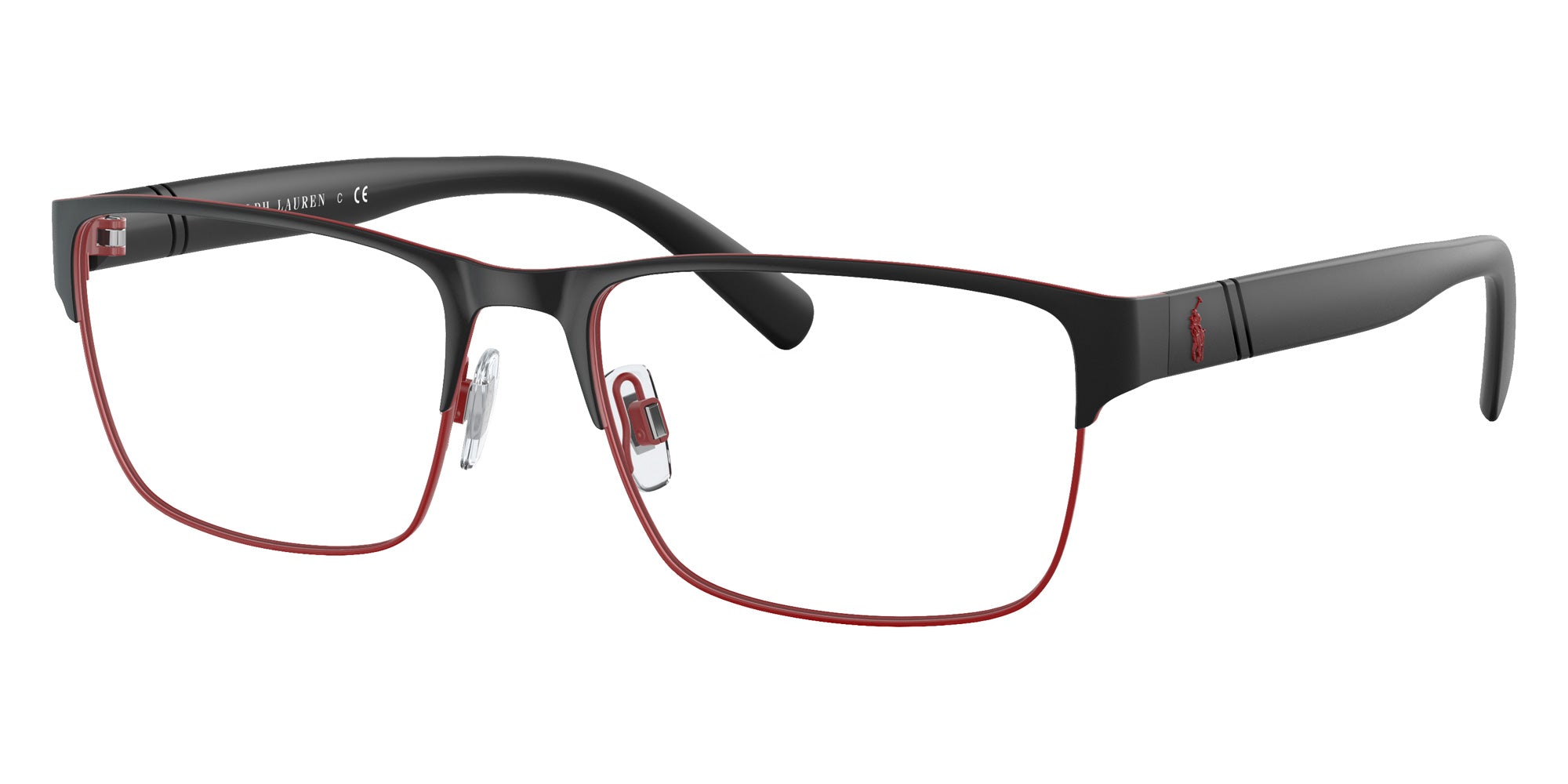 POLO RALPH LAUREN PH1175 9191 58 - Matte Red Rims/Black Bar #id:ph11759191_s:104105