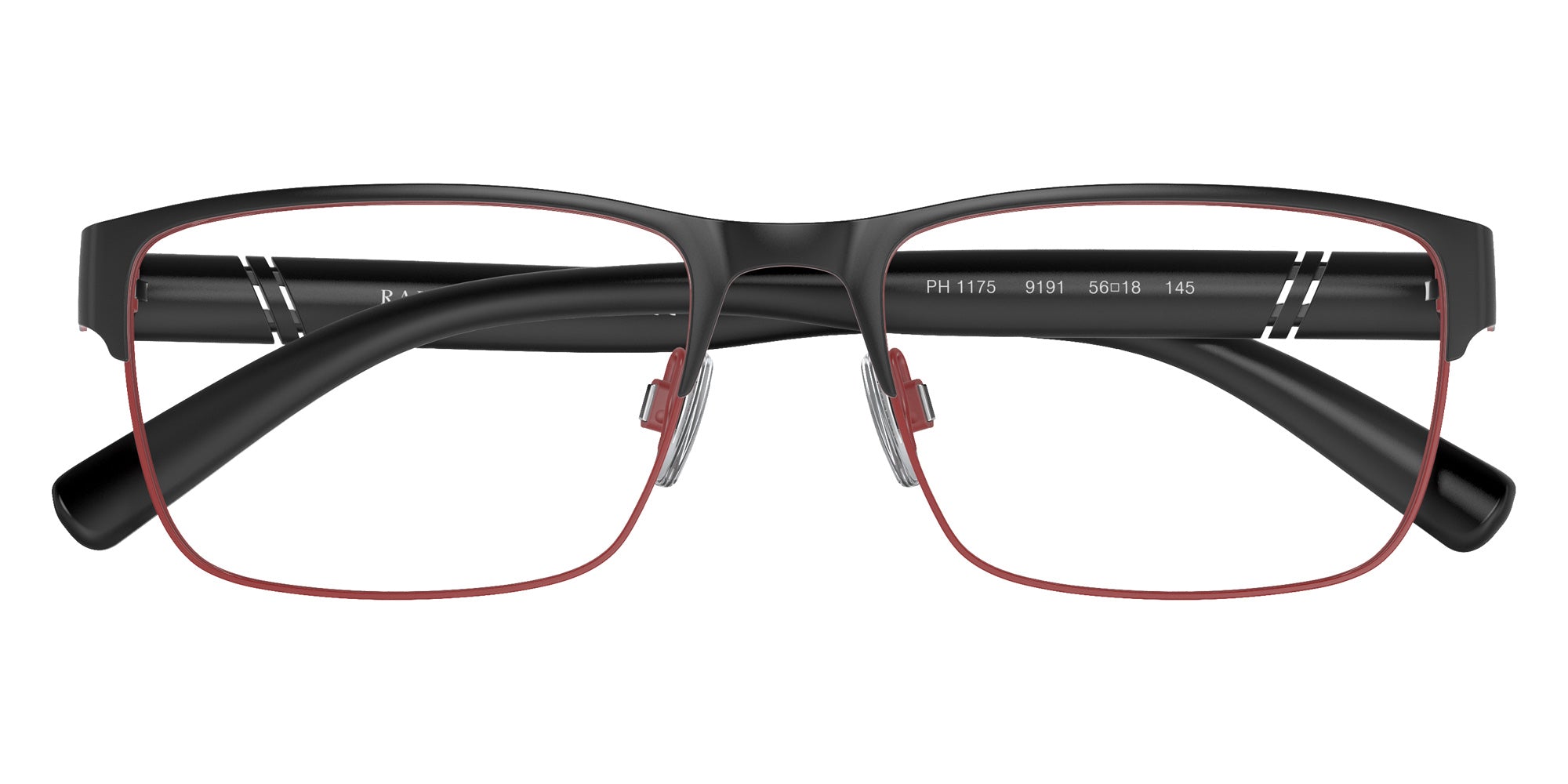 POLO RALPH LAUREN PH1175 9191 58 - Matte Red Rims/Black Bar #id:ph11759191_s:104120