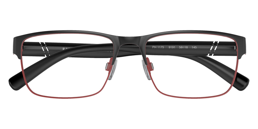 POLO RALPH LAUREN PH1175 9191 58 - Matte Red Rims/Black Bar #id:ph11759191_s:104120