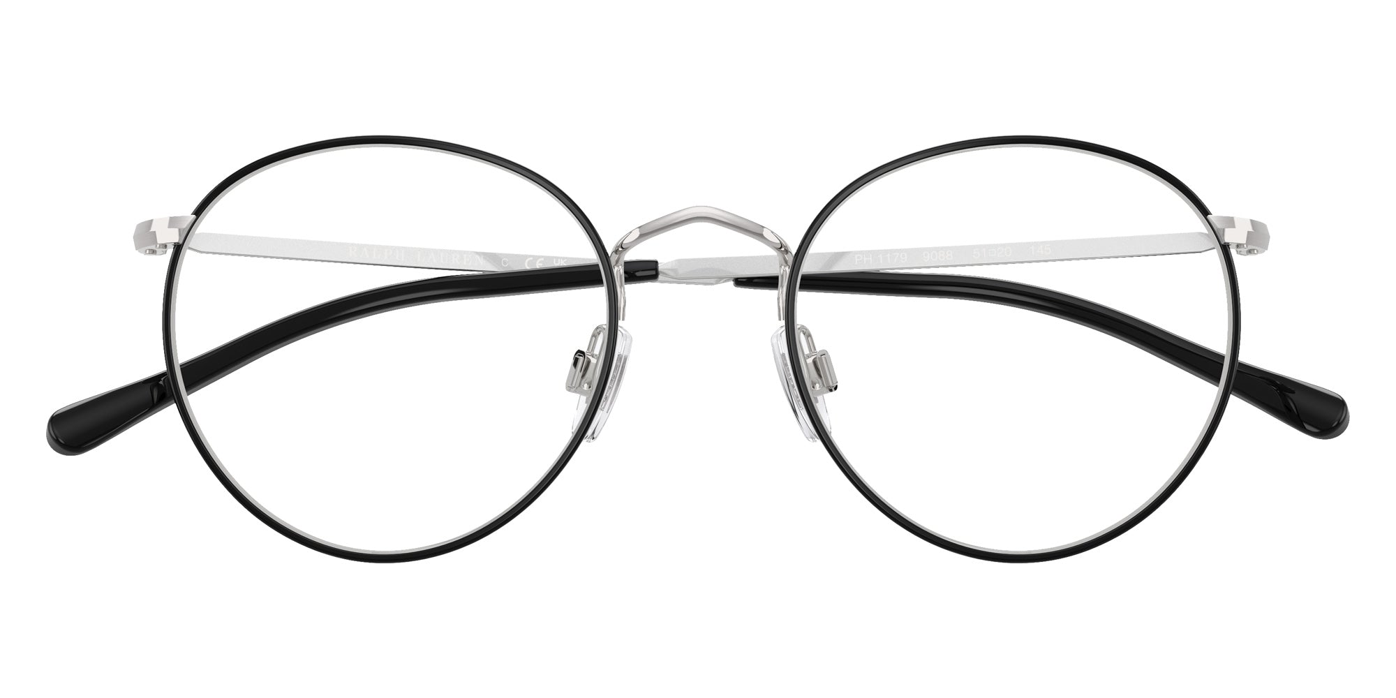 POLO RALPH LAUREN PH1179 9088 48 - Brushed Silver/Black #id:ph11799088_s:100120