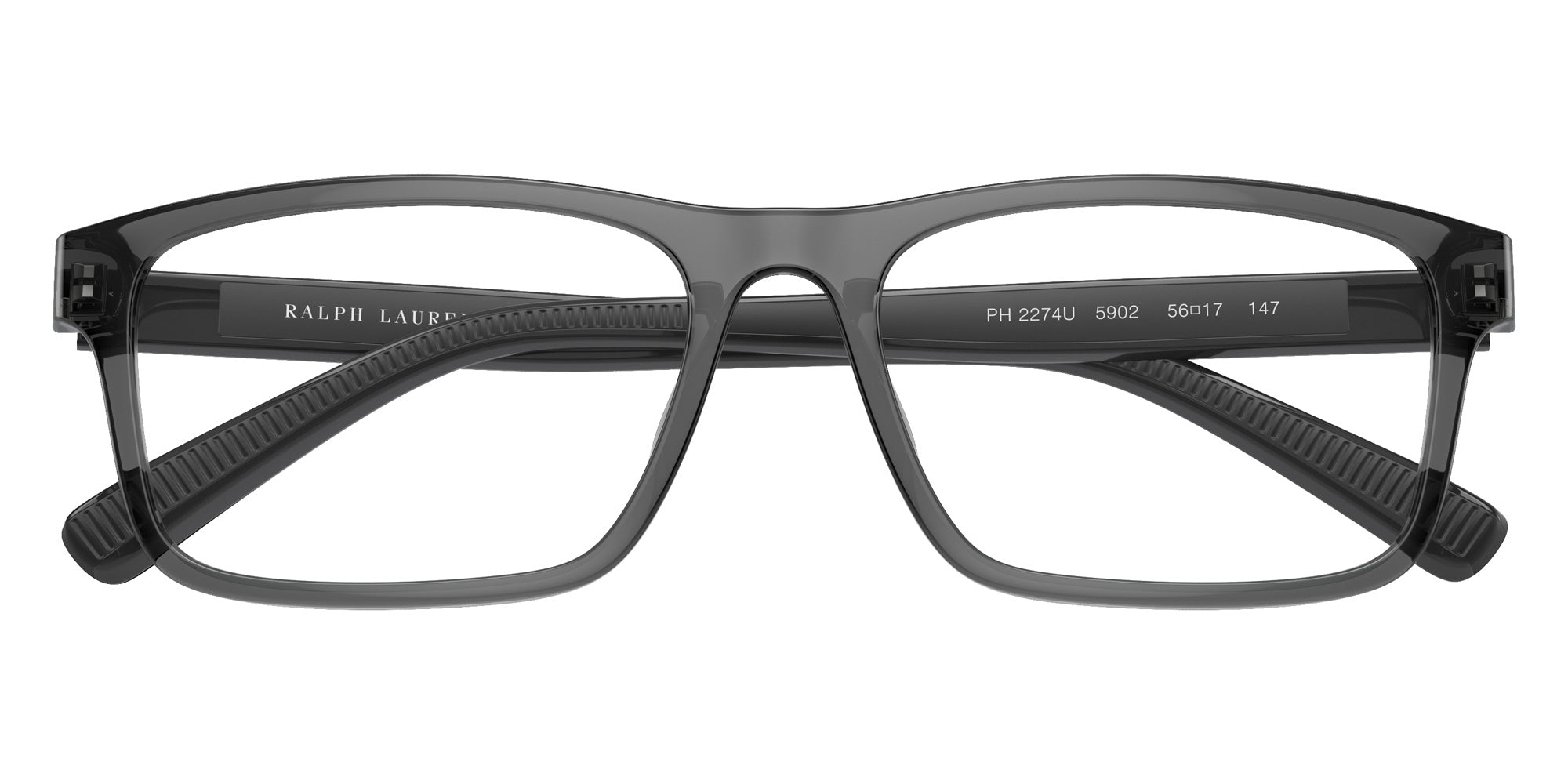 POLO RALPH LAUREN PH2274U 5902 56 - Shiny Transparent Gray #id:ph2274u5902_s:100120