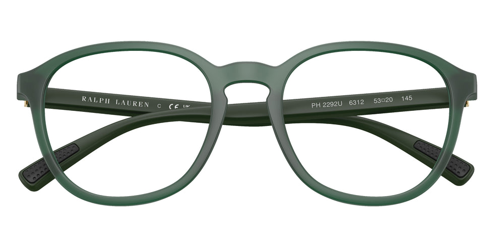 POLO RALPH LAUREN PH2292U 6312 51 - Matte Transparent Dark Green #id:ph2292u6312_s:112120