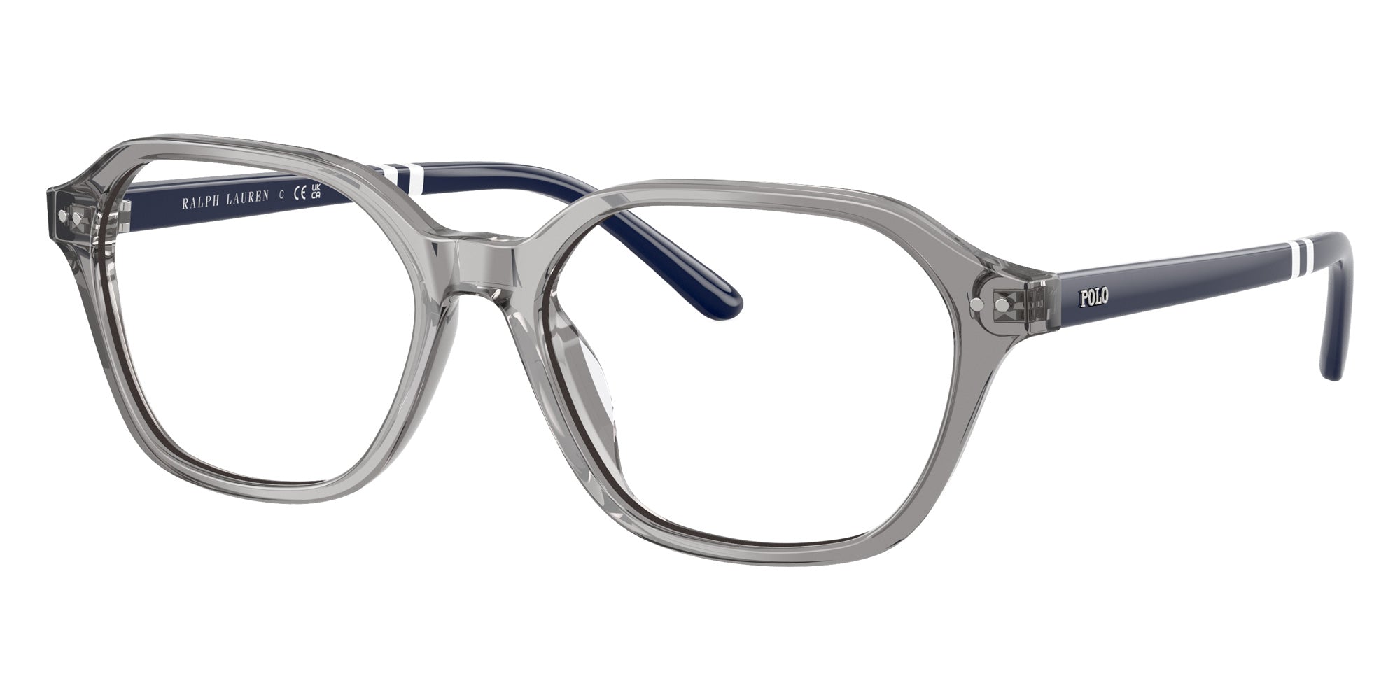 POLO RALPH LAUREN PH2295U 6318 53 - Shiny Transparent Gray #id:ph2295u6318_s:112105