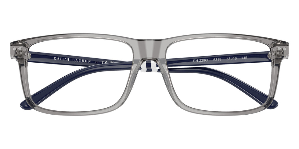 POLO RALPH LAUREN PH2296F 6318 55 - Shiny Transparent Gray #id:ph2296f6318_s:104120