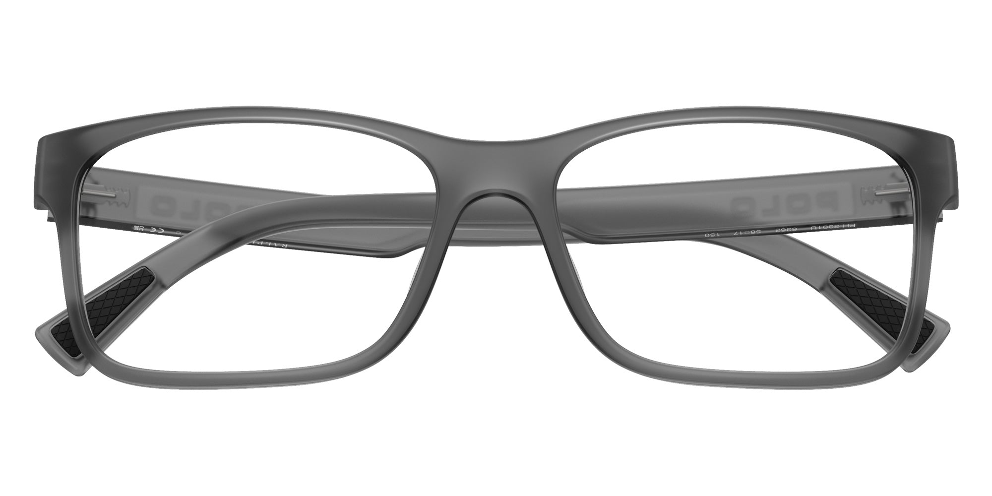 POLO RALPH LAUREN PH2301U 6362 56 - Matte Transparent Gray #id:ph2301u6362_s:116120