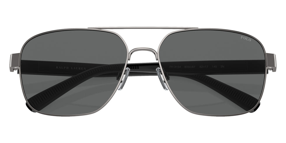 POLO RALPH LAUREN PH3154 905087 59 - Matte Gunmetal / Dark Gray #id:ph3154905087_s:100120