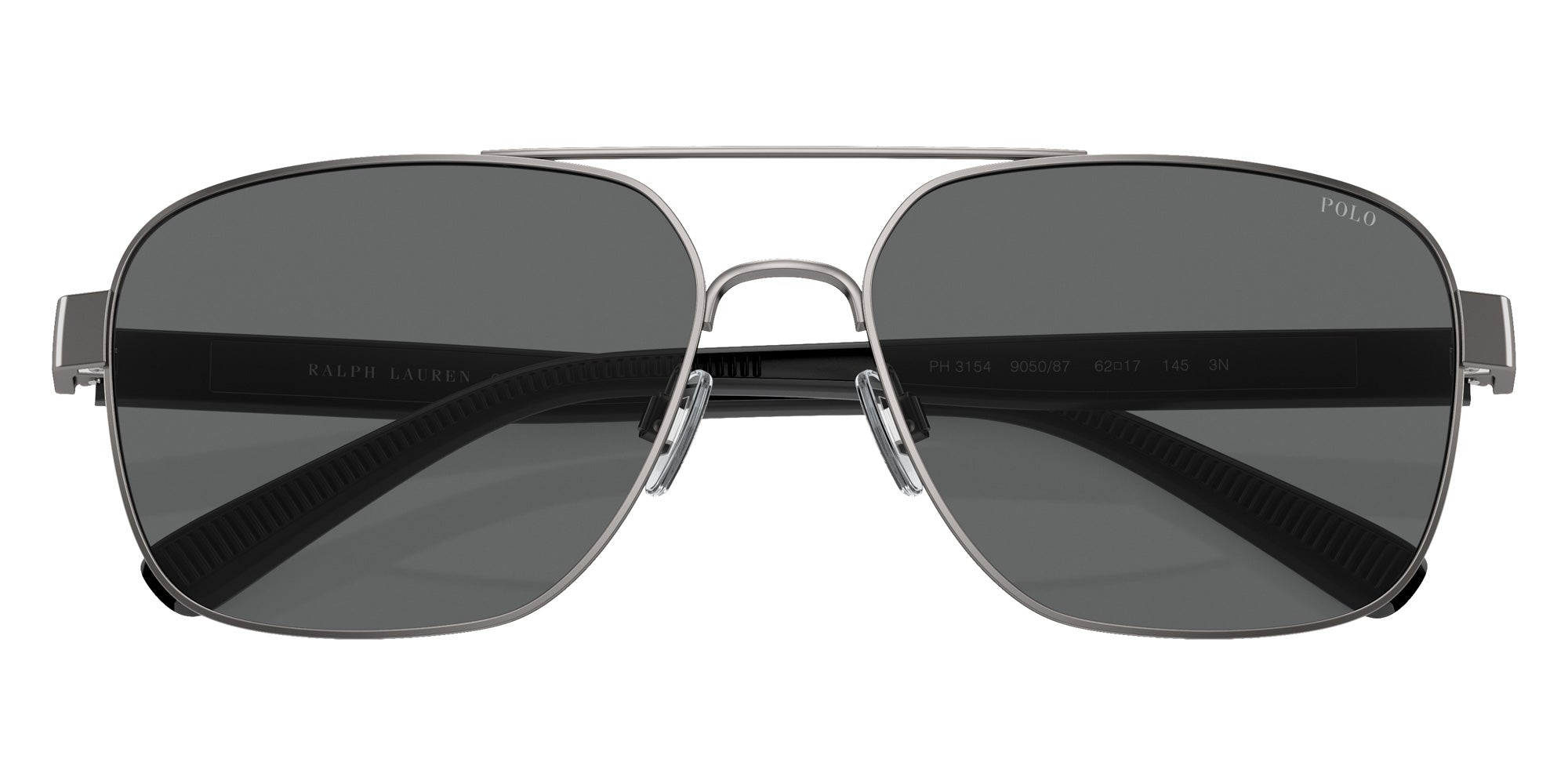 POLO RALPH LAUREN PH3154 905087 59 - Matte Gunmetal / Dark Gray #id:ph3154905087_s:100120