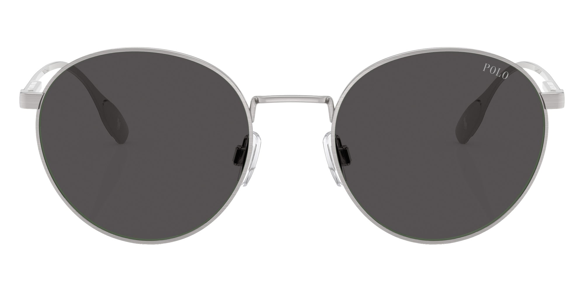 POLO RALPH LAUREN PH3158 908887 53 - Brushed Silver / Dark Gray #id:ph3158908887_s:100100