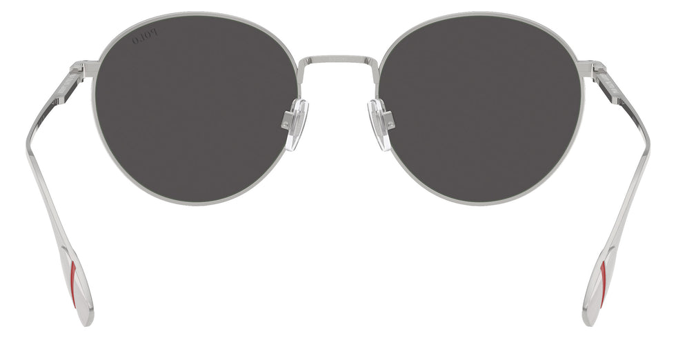 POLO RALPH LAUREN PH3158 908887 53 - Brushed Silver / Dark Gray #id:ph3158908887_s:100115