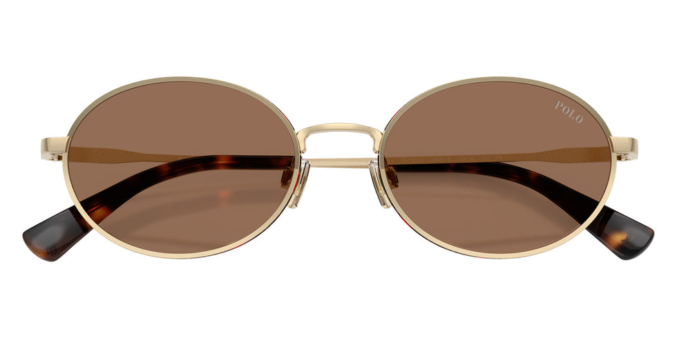 POLO RALPH LAUREN PH3162 928673 53 - Shiny Pale Gold / Dark Brown #id:ph3162928673_s:100120