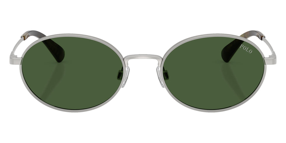 POLO RALPH LAUREN PH3162 931671 53 - Semishiny Silver / Bottle Green #id:ph3162931671_s:104100