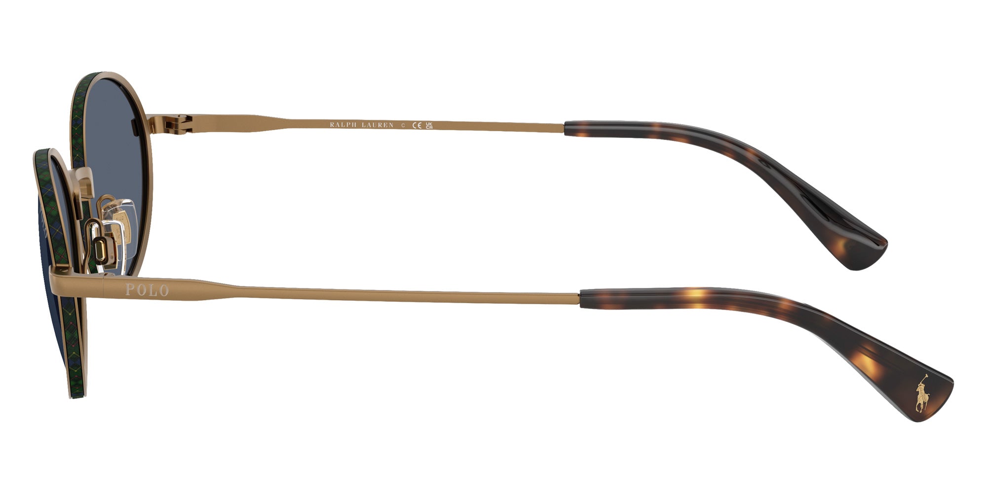 POLO RALPH LAUREN PH3162 932487 53 - Semishiny Brass / Dark Blue #id:ph3162932487_s:106110