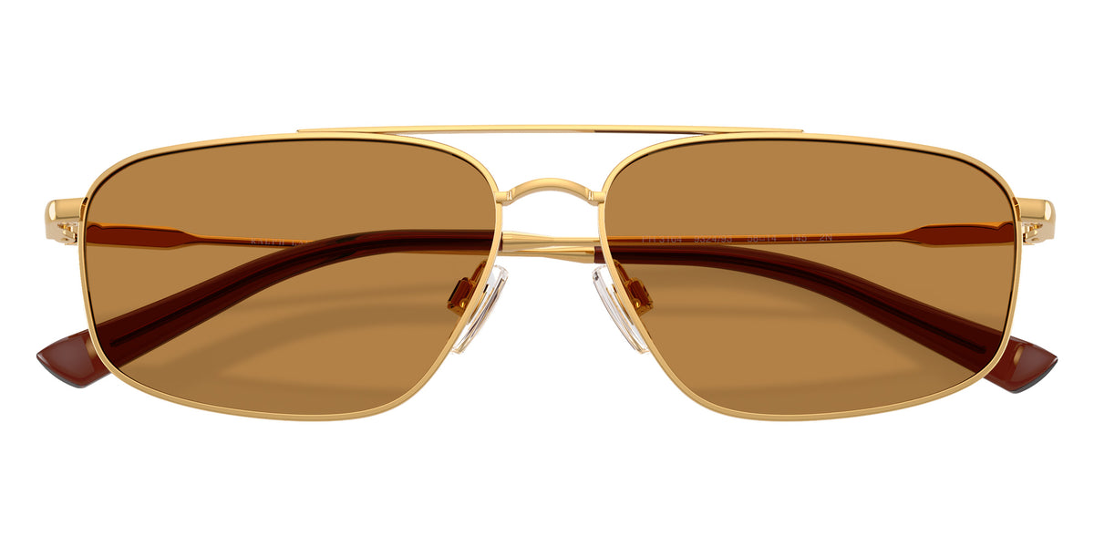 POLO RALPH LAUREN PH3164 932493 58 - Shiny Brass / Light Brown #id:ph3164932493_s:102120