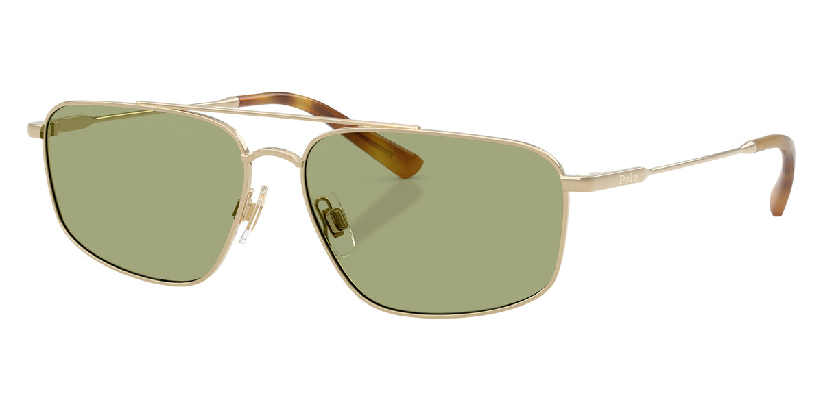 POLO RALPH LAUREN PH3164 942582 58 - Shiny Pale Gold / Green #id:ph3164942582_s:106105