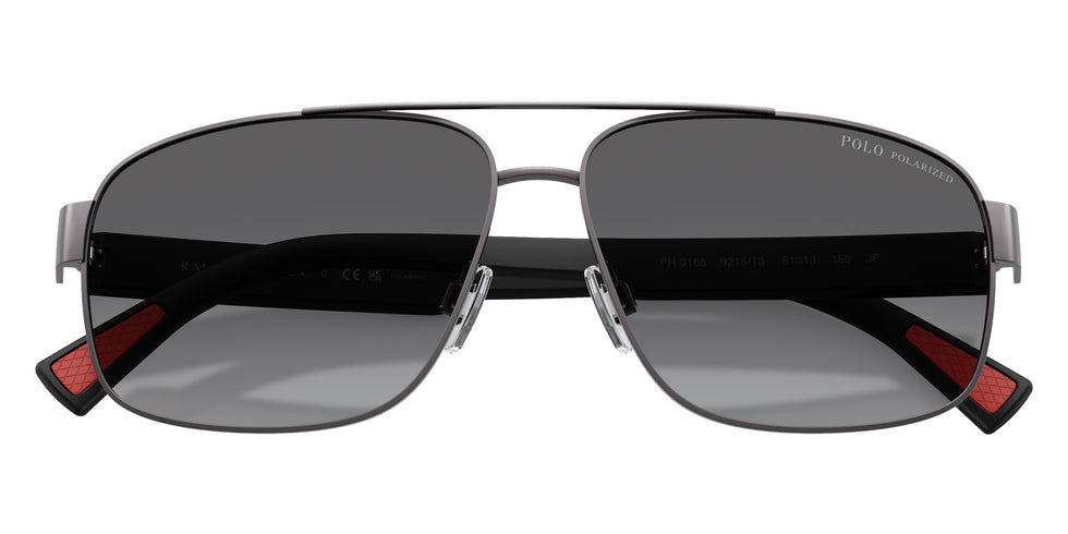 POLO RALPH LAUREN PH3165 9215T3 61 - Semishiny Dark Gunmetal #id:ph31659215t3_s:102120