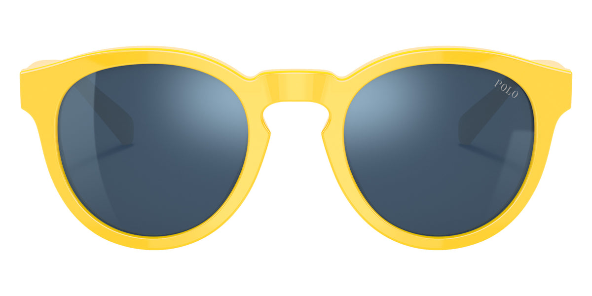 POLO RALPH LAUREN PH4184 542055 49 - Shiny Yellow / Blue Mirrored #id:ph4184542055_s:100100
