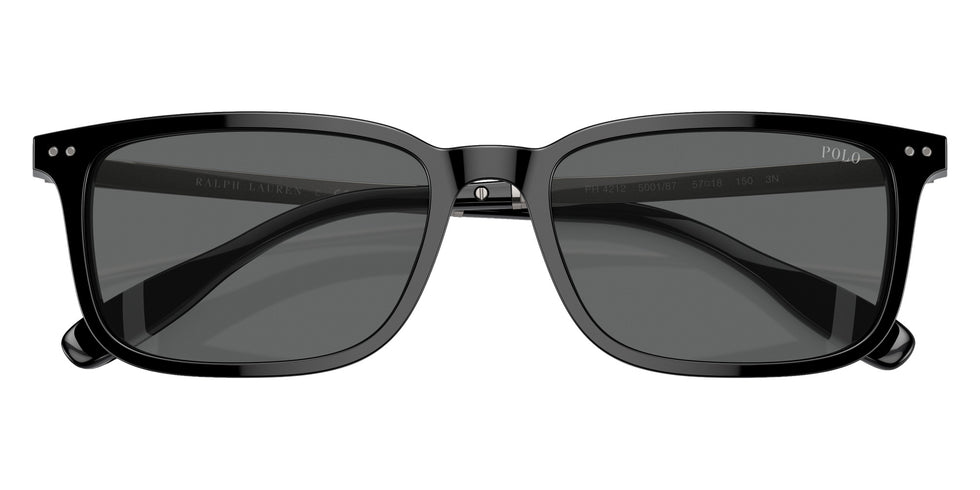 POLO RALPH LAUREN PH4212 500187 55 - Shiny Black / Dark Gray #id:ph4212500187_s:100120