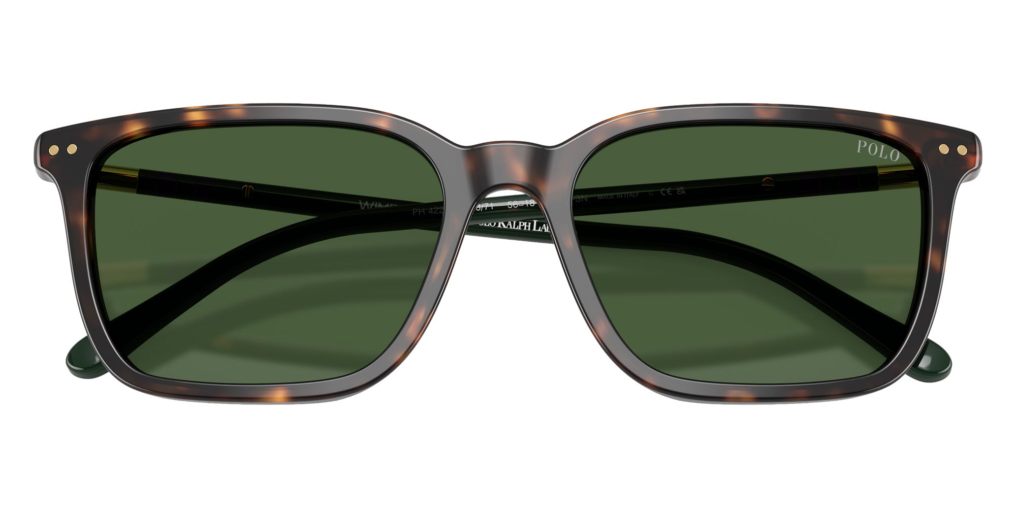 POLO RALPH LAUREN PH4226 567371 56 - Shiny Dark Havana / Bottle Green #id:ph4226567371_s:100125