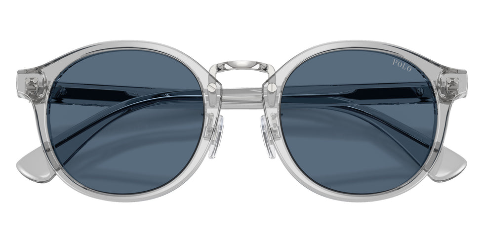 POLO RALPH LAUREN PH4230 631780 50 - Shiny Transparent Gray / Dark Blue #id:ph4230631780_s:106120