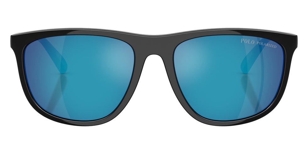 POLO RALPH LAUREN PH4231U 500122 57 - Shiny Black / Mirrored Gray Polarized #id:ph4231u500122_s:100100