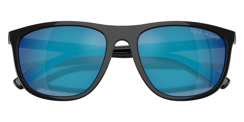 POLO RALPH LAUREN PH4231U 500122 57 - Shiny Black / Mirrored Gray Polarized #id:ph4231u500122_s:100120