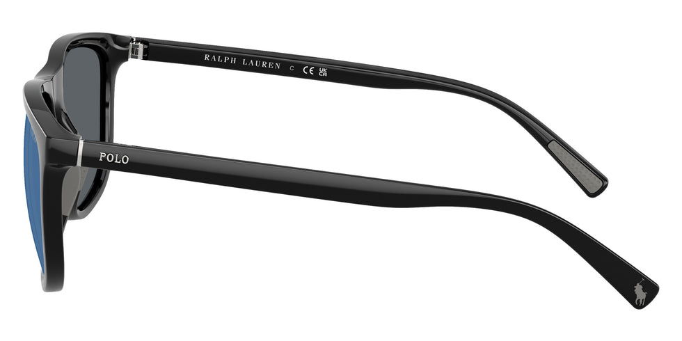 POLO RALPH LAUREN PH4231U 500155 57 - Shiny Black / Mirrored Blue #id:ph4231u500155_s:102110