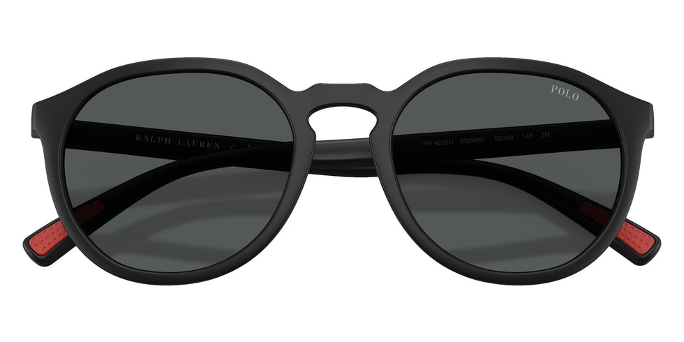 POLO RALPH LAUREN PH4232U 550487 53 - Matte Black / Dark Gray #id:ph4232u550487_s:100120