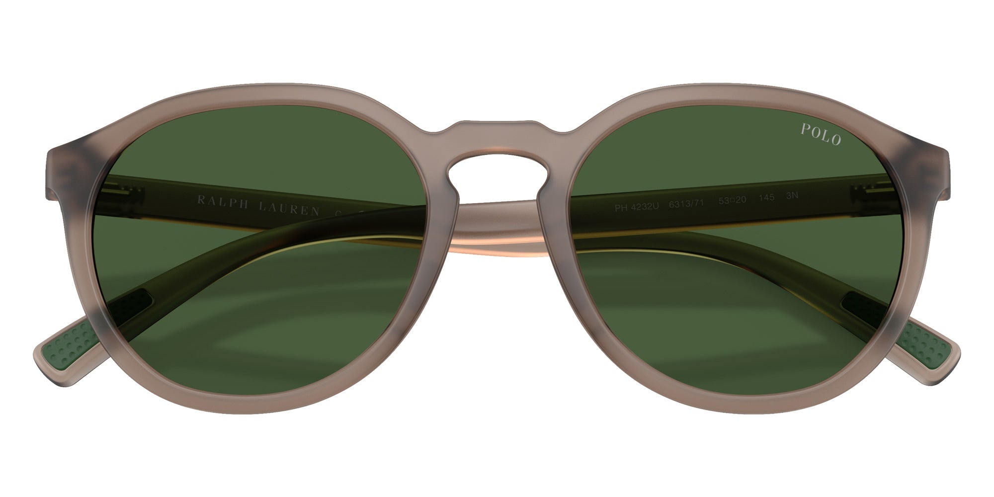 POLO RALPH LAUREN PH4232U 631371 53 - Matte Transparent Brown / Bottle Green #id:ph4232u631371_s:108120