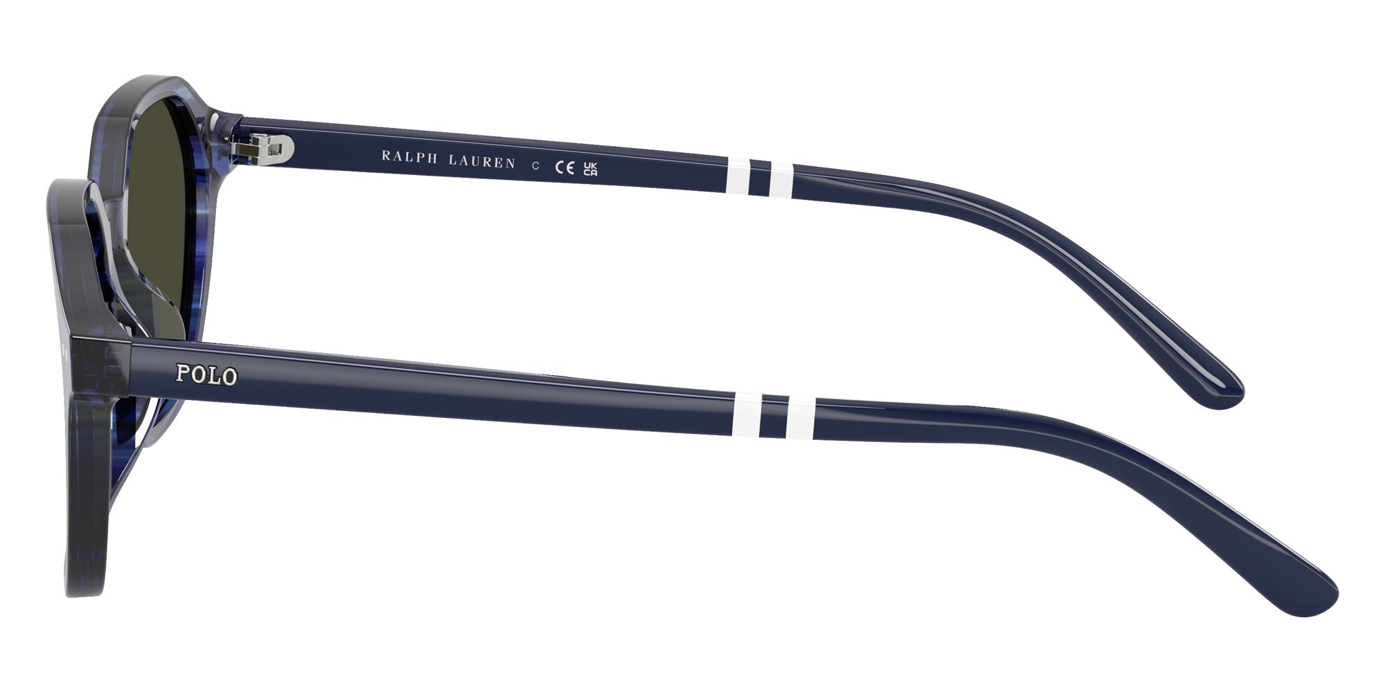 POLO RALPH LAUREN PH4234U 631487 54 - Shiny Striped Blue / Dark Gray #id:ph4234u631487_s:104110