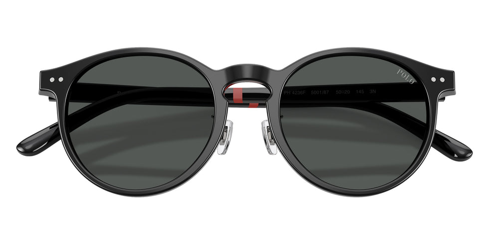 POLO RALPH LAUREN PH4236F 500187 50 - Shiny Black / Dark Gray #id:ph4236f500187_s:100120