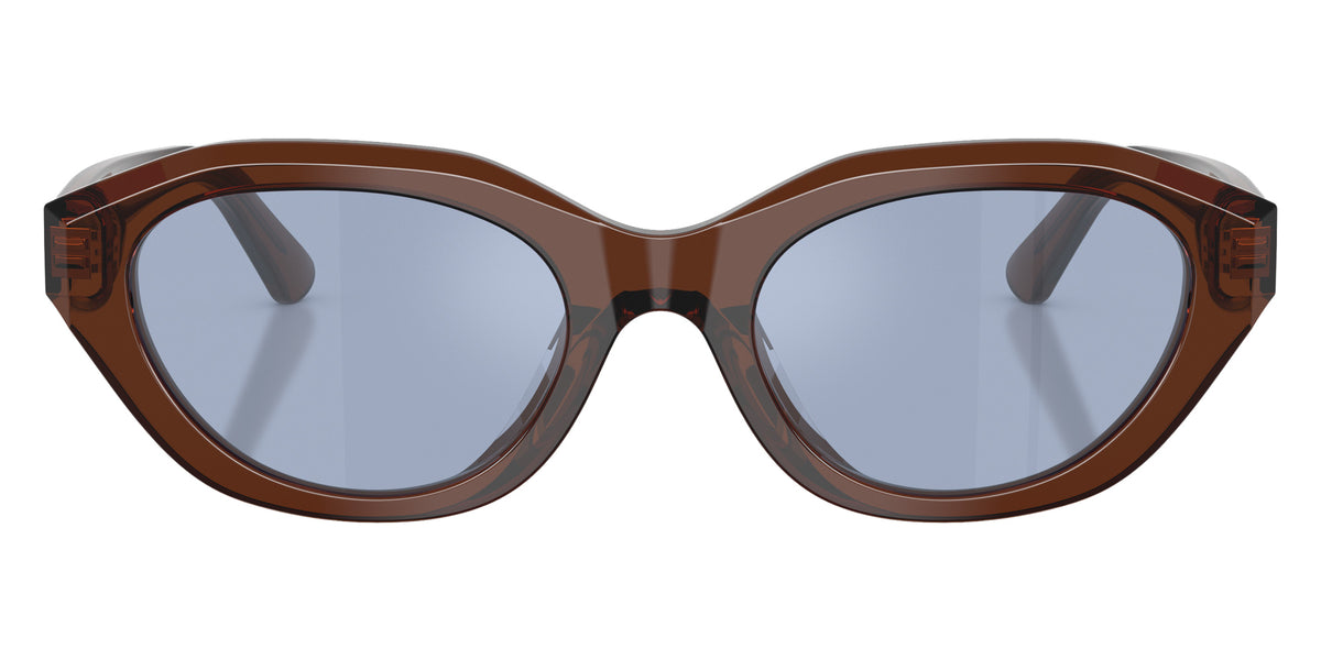 POLO RALPH LAUREN PH4237U 63531U 52 - Shiny Transparent Brown / Light Blue Mirrored Silver #id:ph4237u63531u_s:108100