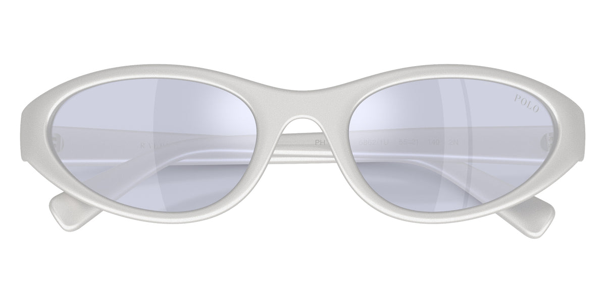 POLO RALPH LAUREN PH4248U 58621U 55 - Semishiny Silver / Purple Mirrored #id:ph4248u58621u_s:104120