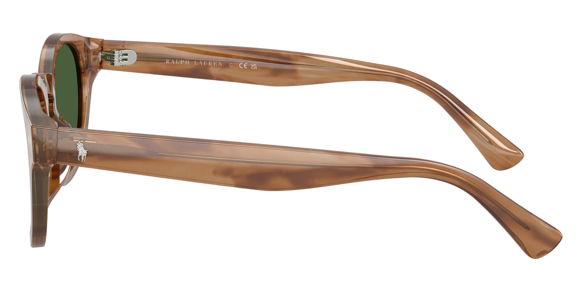 POLO RALPH LAUREN PH4253U 613871 50 - Shiny Light Brown Striped / Bottle Green #id:ph4253u613871_s:102110