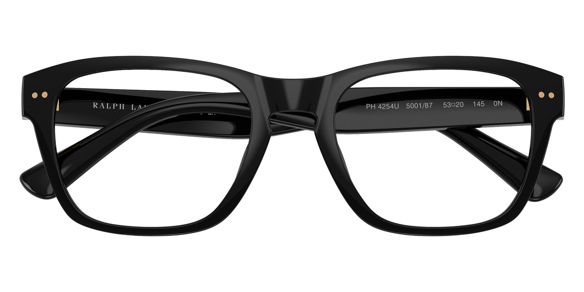 POLO RALPH LAUREN PH4254U 500187 53 - Shiny Black / Dark Gray #id:ph4254u500187_s:100130